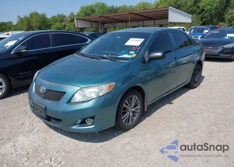 2009 Toyota Corolla из США, поврежденный, VIN 1NXBU40E19Z152452
